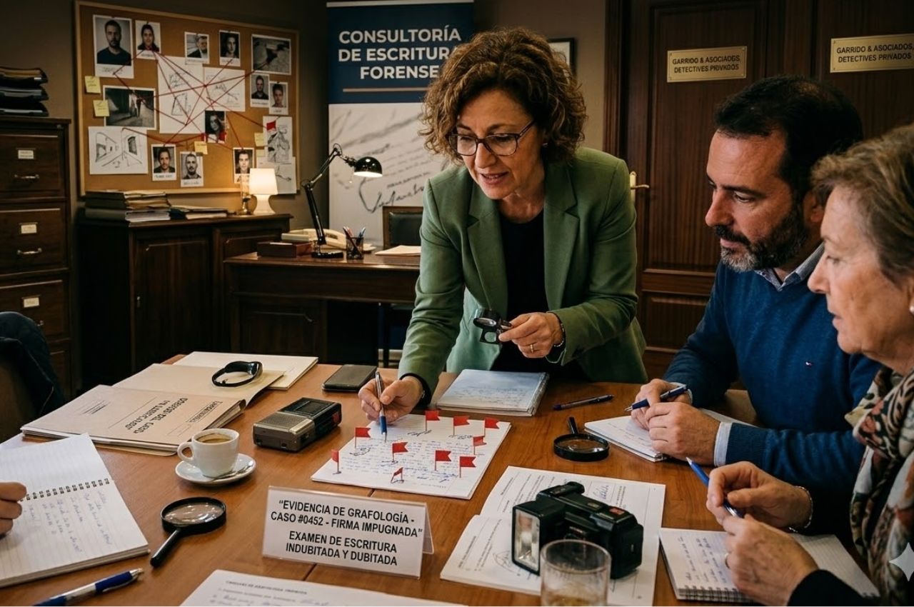 Grafólogo en el caso Barcenas